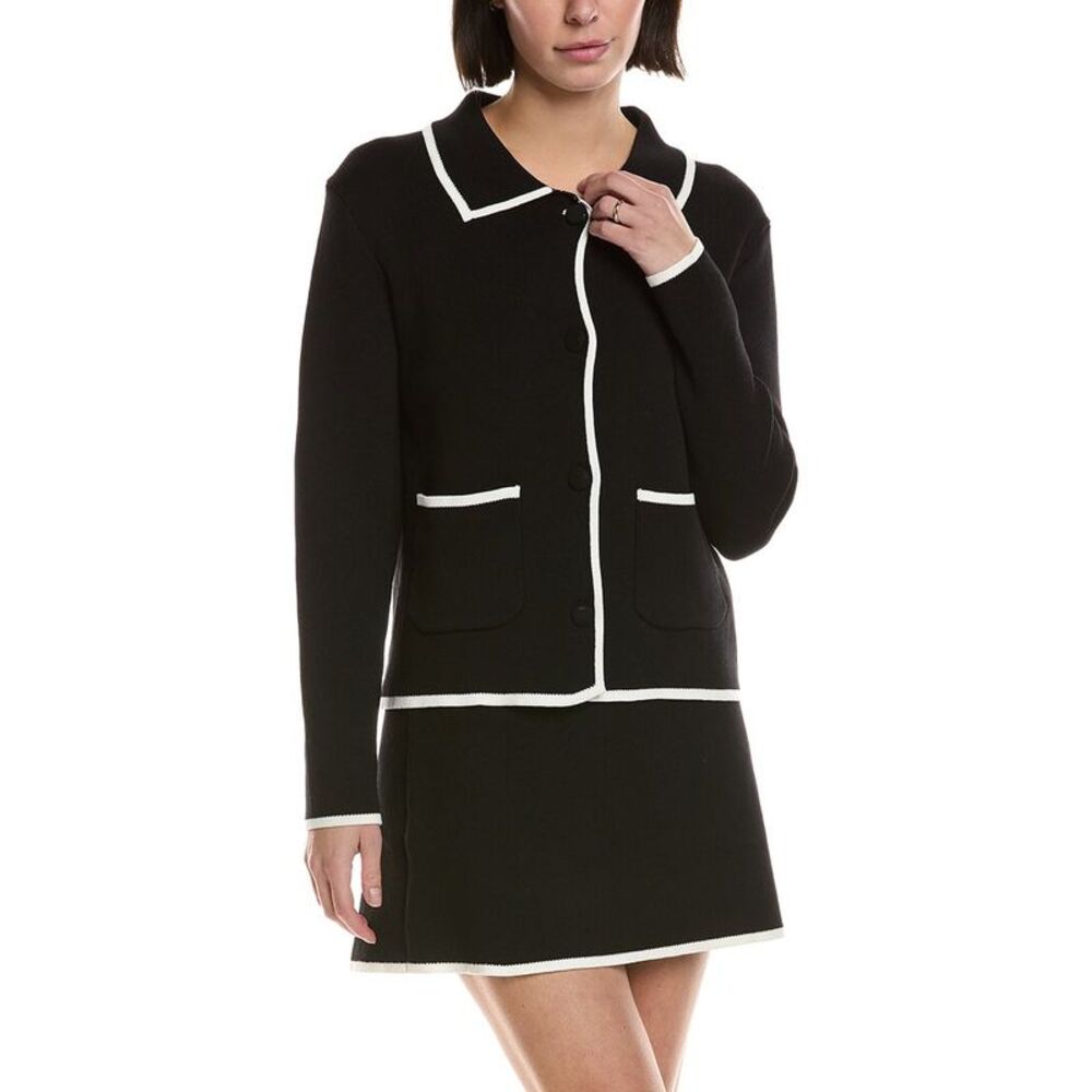 Avantlook Womens  Cardigan, Black